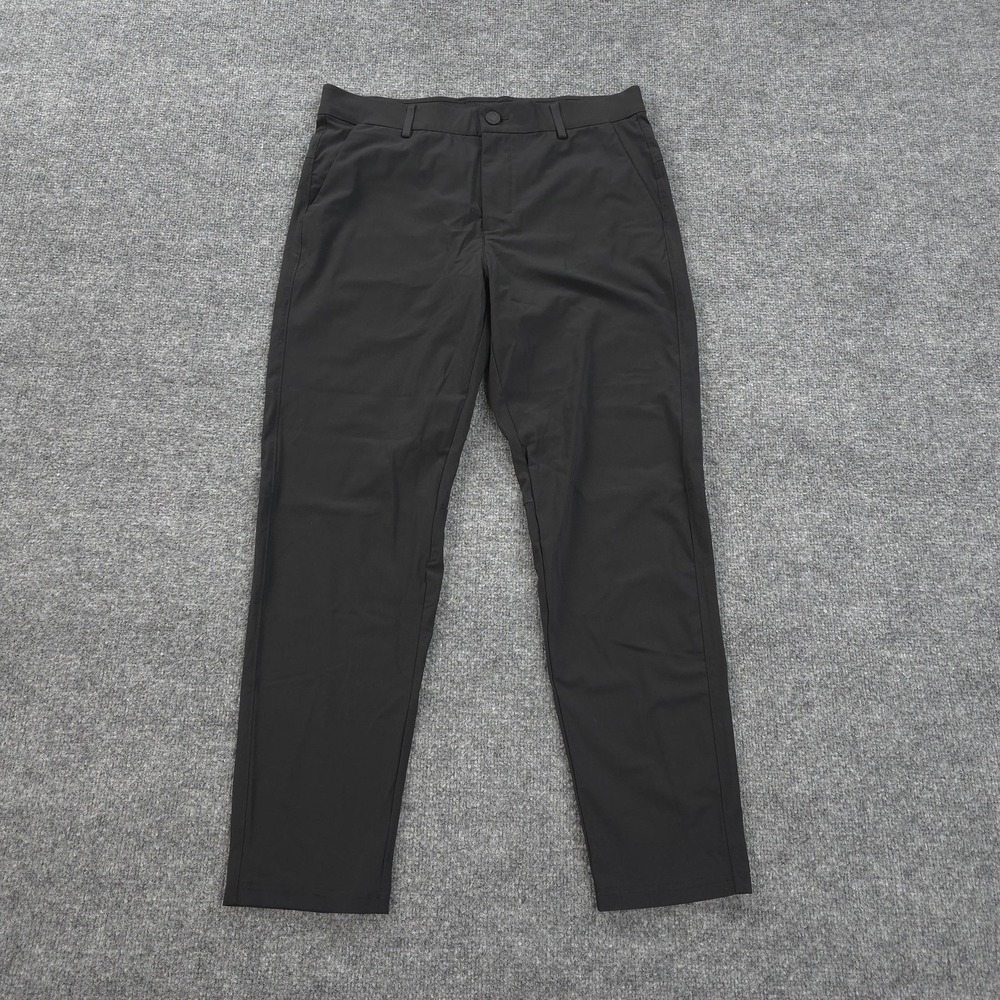 UNRL Pants Mens 32x28 M Black Concourse Chino Stretch Performance Golf‎ Casual